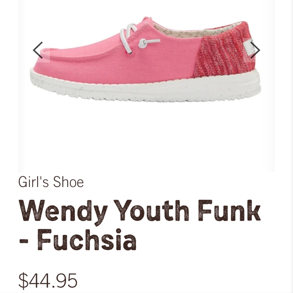 Youth Hey Dude Wendy